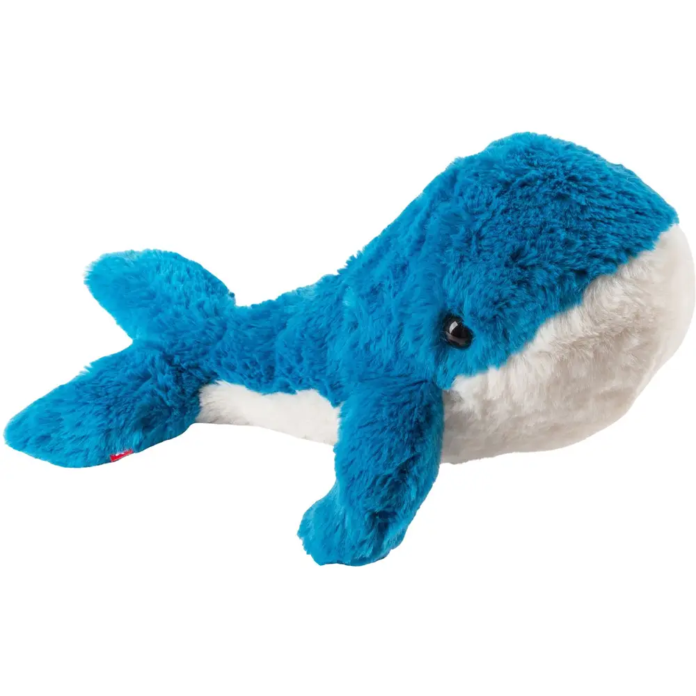 sigikid balena peluche giocattolo morbido per bambini blu bianco