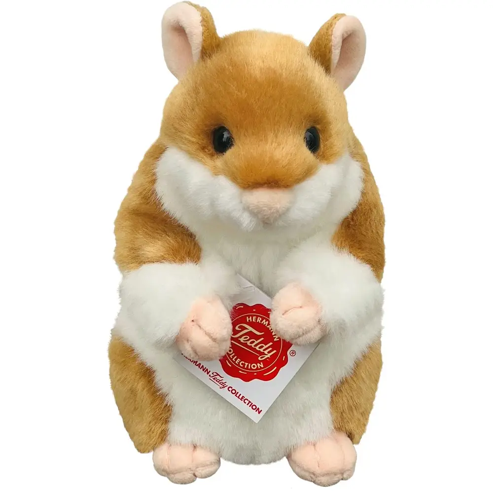 Hermann Teddy peluche criceto 16 cm - giocattolo realistico
