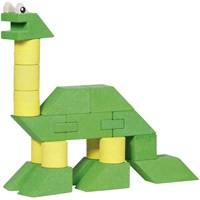 Goki set di costruzione dinosauro - set creativo in pietra per bambini