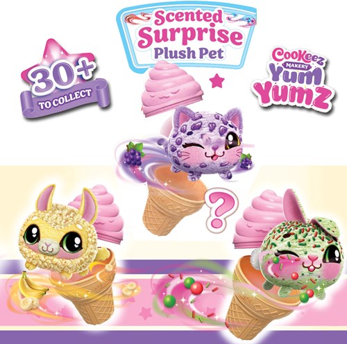 Moose Toys peluche Cookeez Makery Yum Yumz gelato sorpresa profumato-3