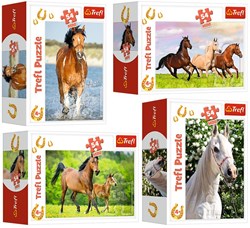 Trefl puzzle - Mini mondo dei cavalli - 54 pezzi cartone