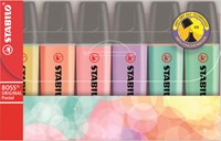 Stabilo evidenziatore pastello astuccio 6 colori - BOSS ORIGINAL