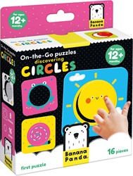 Banana Panda Puzzle On-the-Go scopri cerchi 12m+