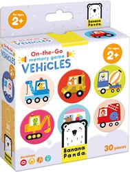 Banana Panda On-the-Go Memory Game Veicoli 2+