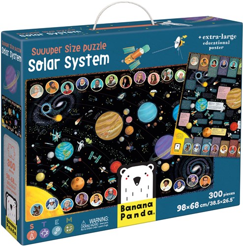 Banana Panda Puzzle super size sistema solare 7+ 300 pezzi