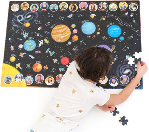 Banana Panda Puzzle super size sistema solare 7+ 300 pezzi-3
