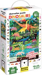 Banana Panda Trova e Vedi Puzzle Dinosauri 4+