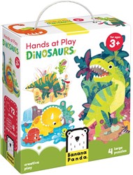 Banana Panda Giocando Mani Dinosauri 3+
