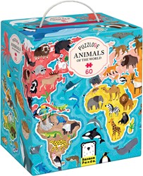 Banana Panda Puzzle amore animali in tutto il mondo (60 pezzi)