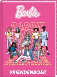 Libro degli amici Barbie per bambini - album ricordi colorato da compilare
