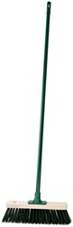Scopa da strada pvc verde scopa esterna con manico 120cm gioco giardino