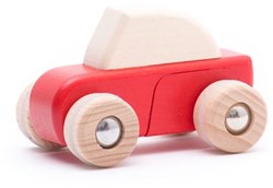 Bajo auto giocattolo in legno Speed Car per bambini - resistente e veloce