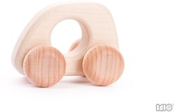 Bajo auto in legno mini - macchinina naturale per bambini