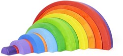 Bajo Arcobaleno grande giocattolo in legno - educativo e creativo