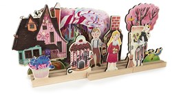 Bajo teatro Hansel e Gretel giocattolo in cartone - Jas i Malgosia