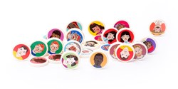Bajo gioco memory educativo - People of the World - cartone
