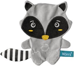 Mom's Care giocattolo per bambini procione Pedro sensoriale frusciante