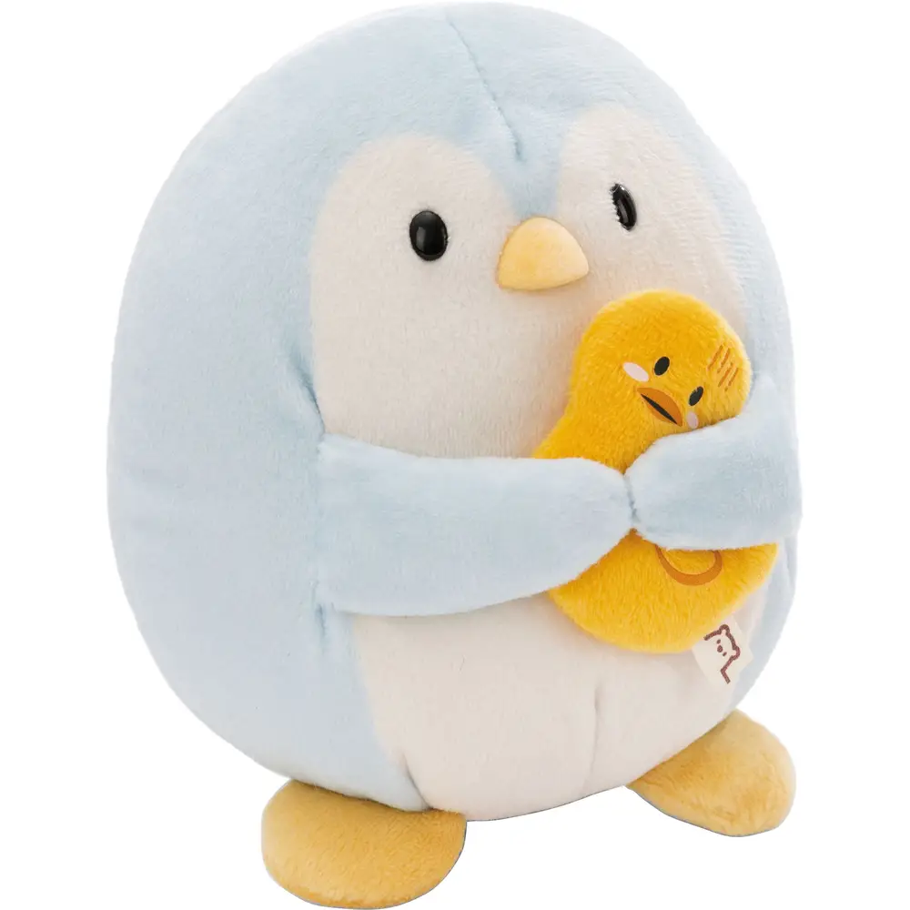 Nici pinguino peluche Waddle con anatroccolo - morbido 27 cm