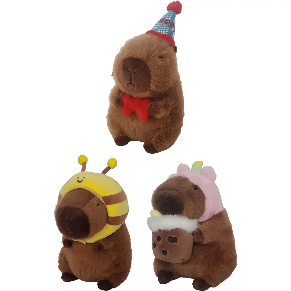 Amia peluche capibara 20cm giocattolo morbido - tenero e soffice