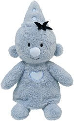 Bumba peluche fluffy blu 35 cm - morbido peluche giocattolo