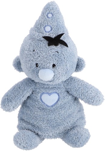 Bumba peluche fluffy blu 35 cm - morbido peluche giocattolo-2