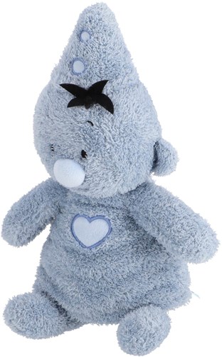 Bumba peluche fluffy blu 35 cm - morbido peluche giocattolo-3