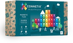 Connetix Piastrelle Magnetiche Set Quadrato 18 Pezzi