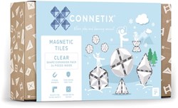 Connetix Clear Shape Expansion Pack 24 pezzi