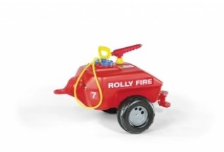 Rolly Toys cisterna d'acqua rimorchio giocattolo rosso con spruzzatore 122967