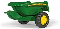 Rolly Toys rimorchio - rimorchio ribaltabile giocattolo John Deere verde - accessorio trattore a pedali