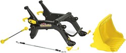 Rolly Toys caricatore frontale trattore 83cm giallo - accessorio trattore a pedali