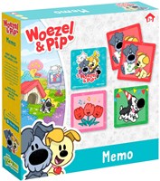 Bambolino Toys gioco memory Woezel & Pip - gioco educativo di memoria per bambini