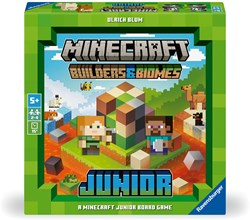 Ravensburger gioco da tavolo Minecraft Builder & Biomes Junior per bambini