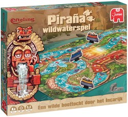 Gioco da tavolo Efteling Gioco dell'oca Piraña avventura fluviale - classico gioco di famiglia