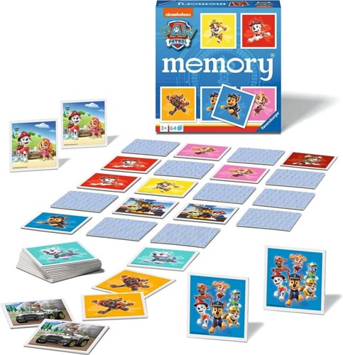 Ravensburger memory gioco di carte Paw Patrol - gioco di famiglia per bambini-2