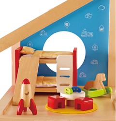 Hape Poppenhuis Kinderkamer