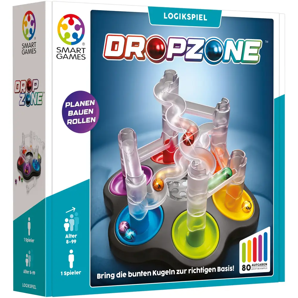 Smart Games gioco pista per biglie Dropzone - gioco di logica per bambini