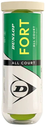 Dunlop palline da tennis Fort All Court - Tubo da 4 per tutte le superfici