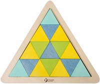 Classic World puzzle mosaico in legno giocattolo educativo 67 pezzi-3