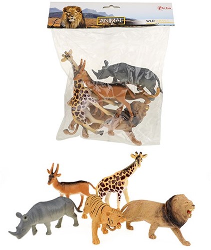 5 animali selvatici in borsa 34921Z