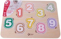 Classic World puzzle in legno numeri giocattolo educativo imparare a contare