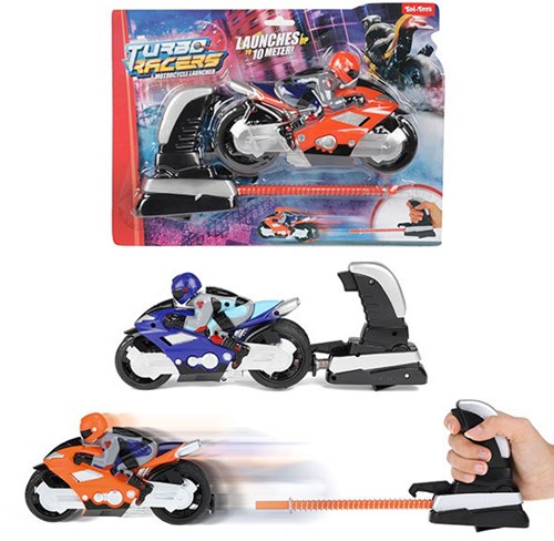 Pilota in moto con sparatutto 29545Z