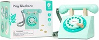 Classic World Houten Retro Telefoon Turquoise-2
