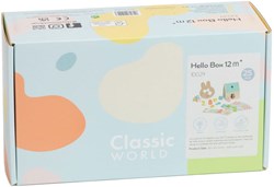 Classic World scatola di giocattoli in legno per bambini - giocattolo educativo 12-18 mesi