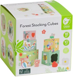 Classic World blocchi impilabili animali della foresta gioco educativo 10 pezzi