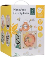 Classic World cubo attività in legno ape - giocattolo educativo bambini