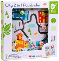 Classic World gioco di smistamento in legno tavola educativa città e raccolta differenziata