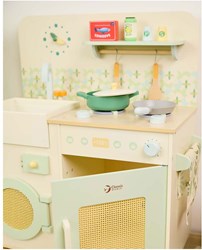 Classic World cucina in legno con accessori - giocattolo 14 pezzi