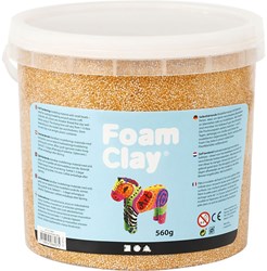 Foam Clay pasta modellabile oro metallizzato 560g giocattolo creativo