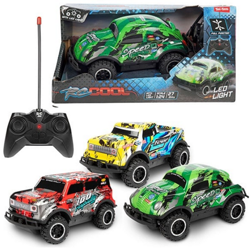 Toi-Toys auto cross country radiocomandata con luce giocattolo